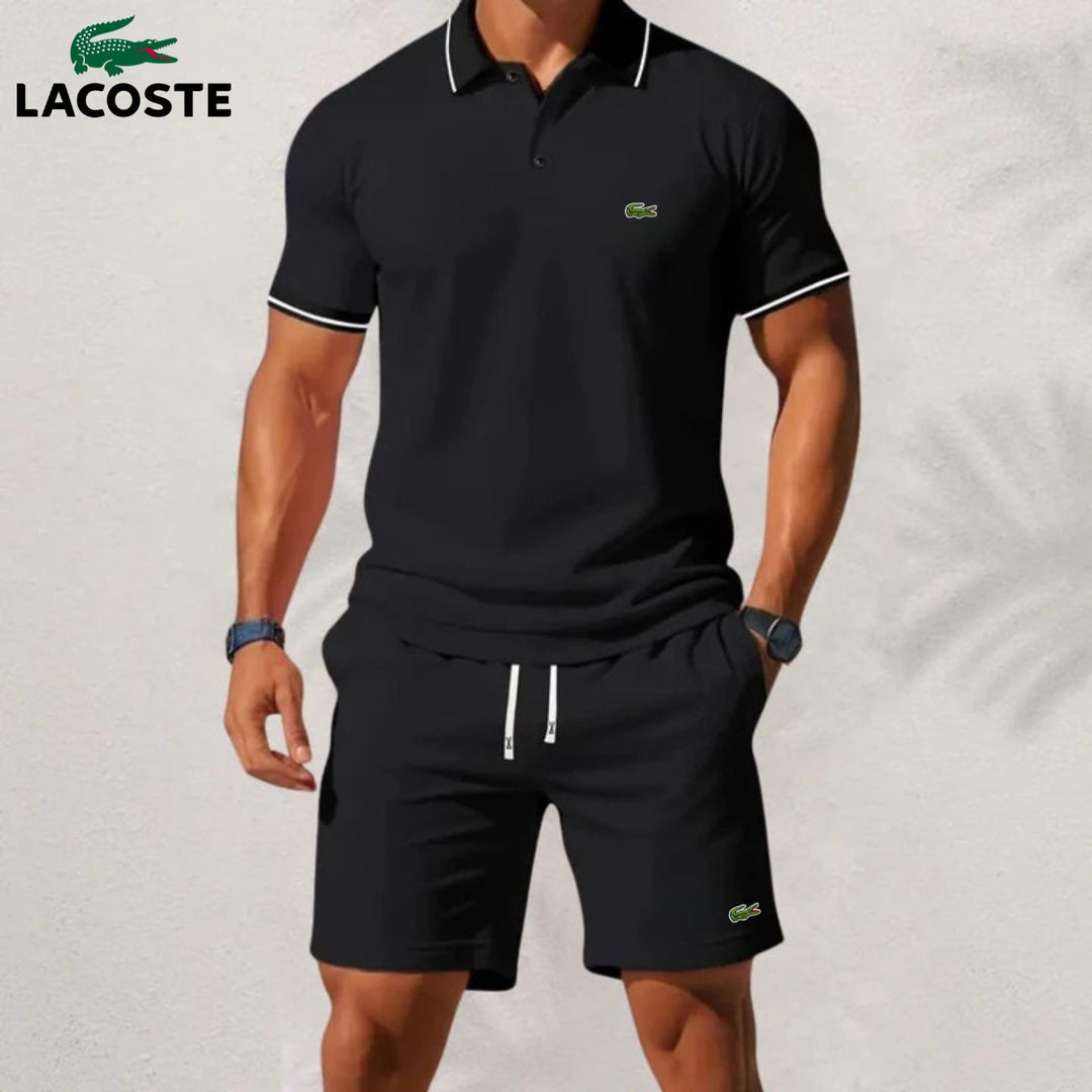 Set van poloshirt en korte broek