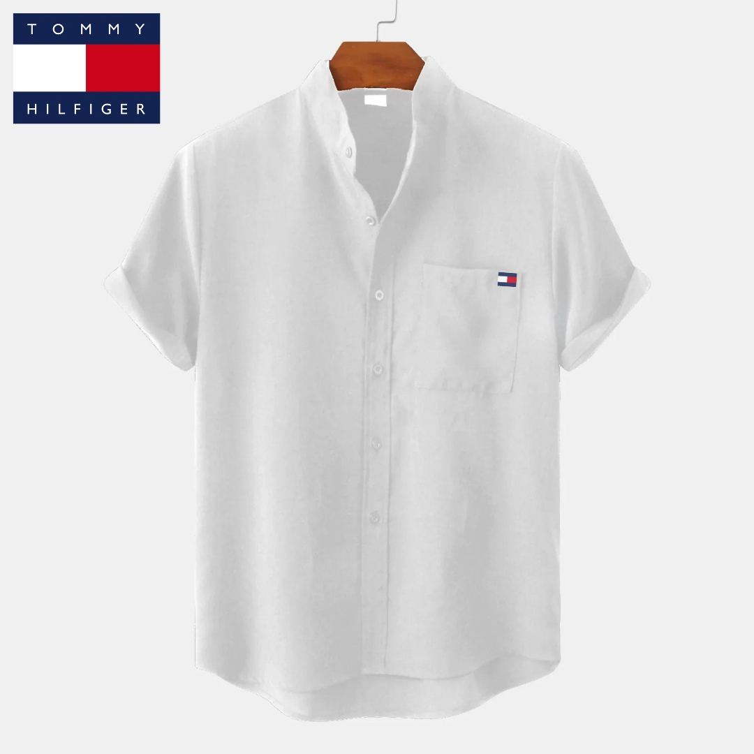 Luxe linnen casual overhemd